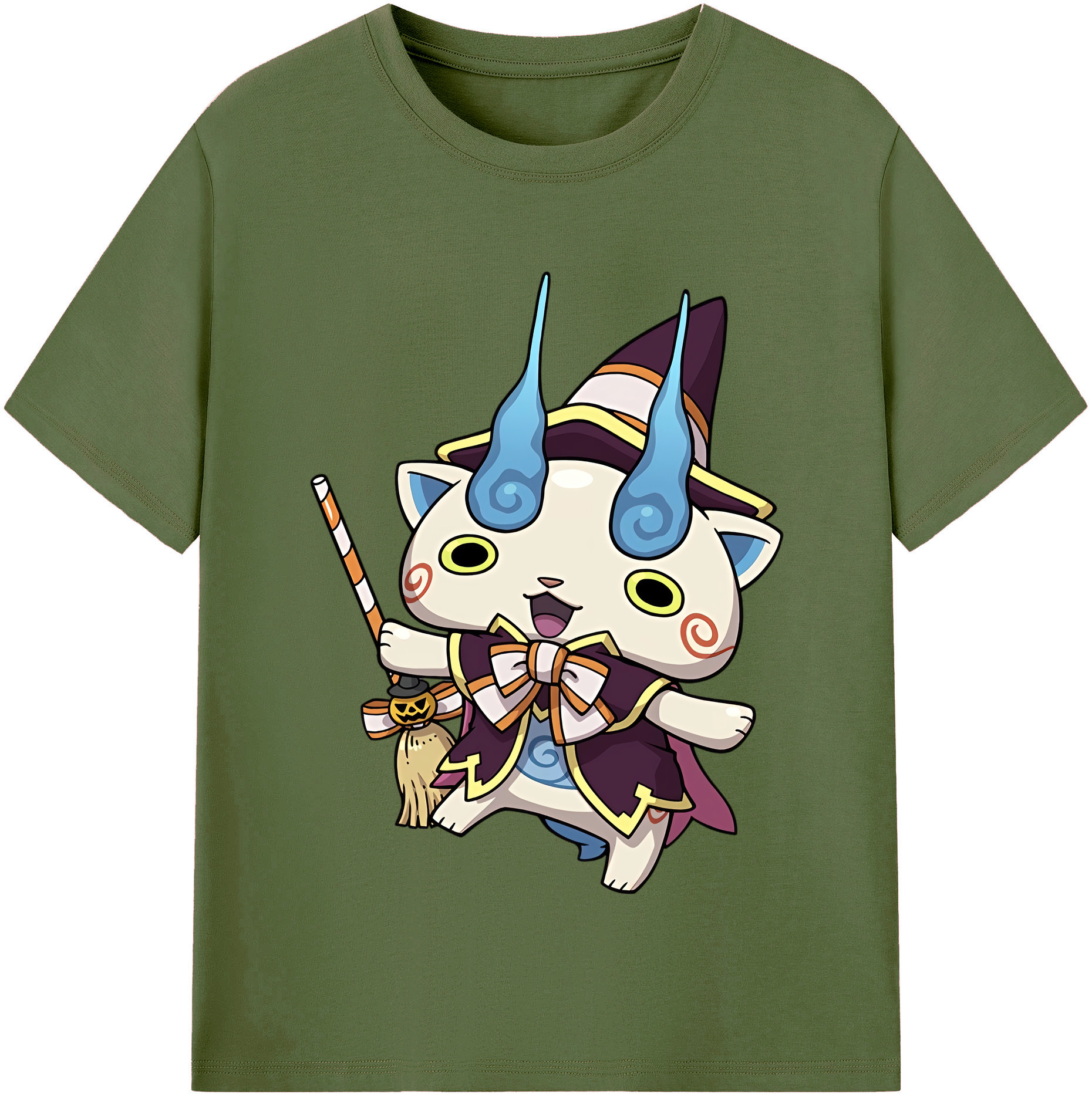 （画像用） 妖怪ウォッチ Yo-kai Watch 綿100％半袖Tシャツ（フロントプリント）